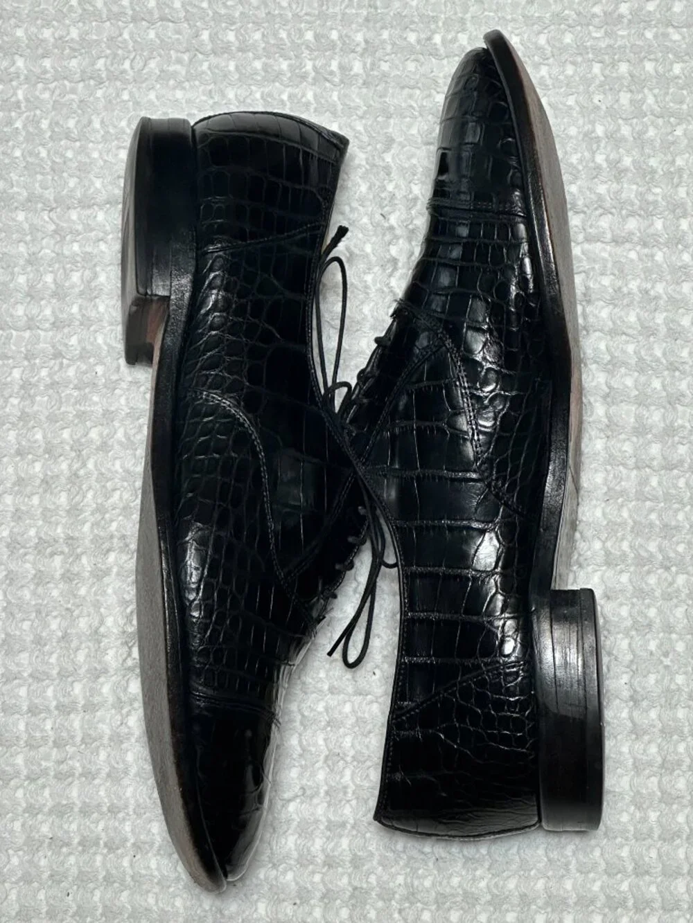 Allen Edmonds Special Addition Authentic Alligator Dress Shoes